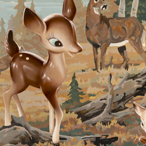 Bennett Slater, Lost and found (detail). Courtesy of Corey Helford Gallery 