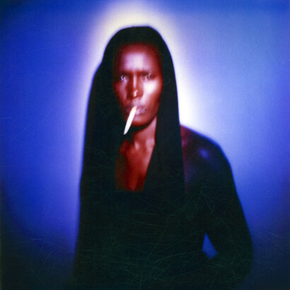Edo Bertoglio, Smoking Grace, New York, 1986,
Archival pigment print, Edizione 1 di 5, 40 x 40 cm
