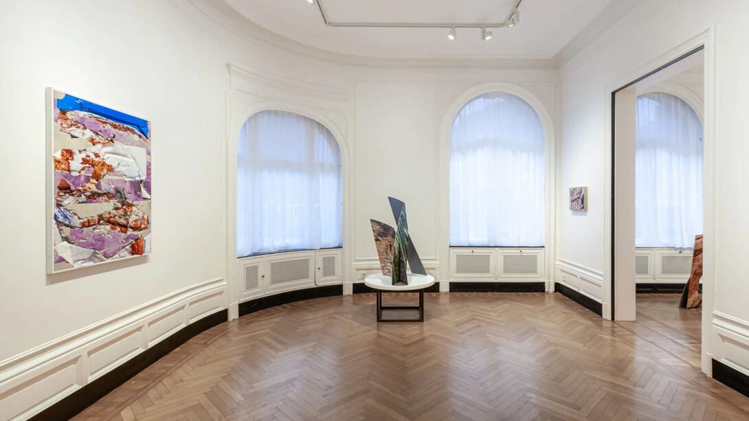 Letha Wilson, Entropic grace, vue d'exposition. Avec l'aimable autorisation de la Galerie Christophe Gaillard