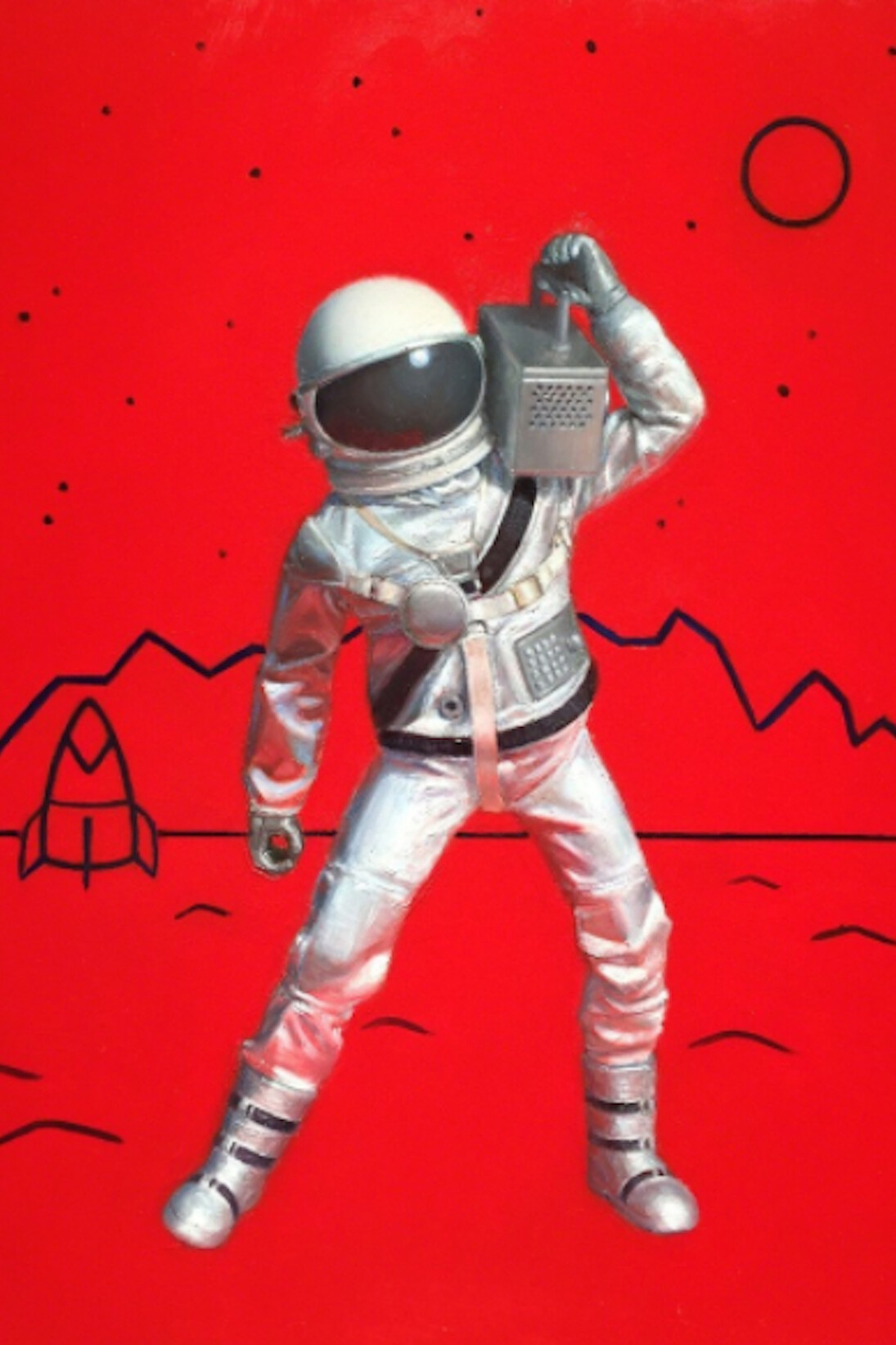 John Darley, Astronaut, 2017. Courtesy of Cavalier Galleries