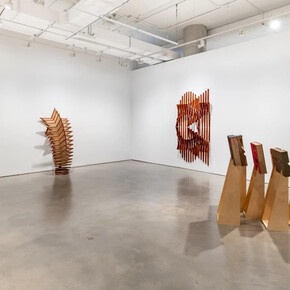 Marco A. Castillo, From the circle to the star, vista da exposição. Cortesia da Galeria Nara Roesler