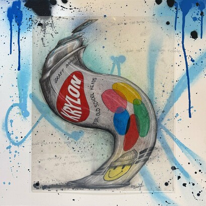 Tai Taeoalii, Rattle Can. Courtesy of the artist and Jackson Junge Gallery