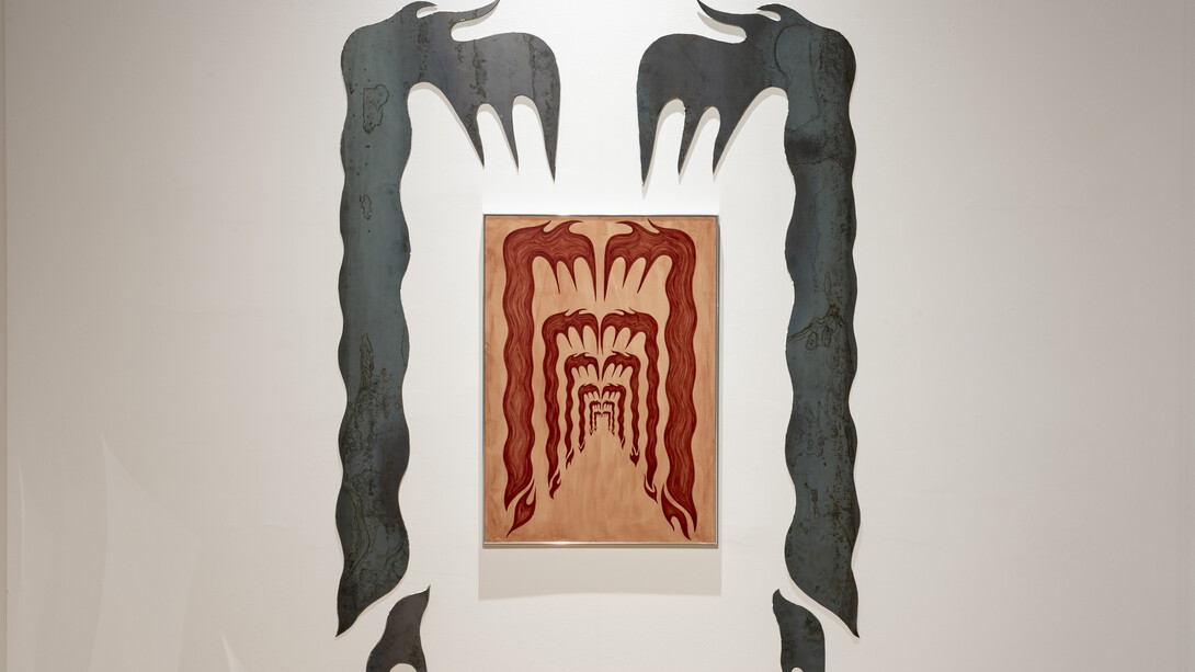 Alison Flora, Portail secret, passage secret, 2022. Avec l'aimable autorisation du Frac Île-de-France