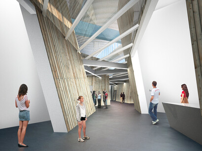 Interior del Museo Judío