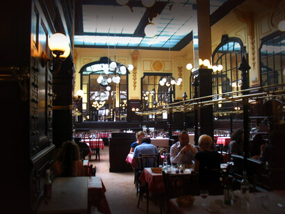 Il Bouillon Chartier, in rue du Faubourg Montmartre