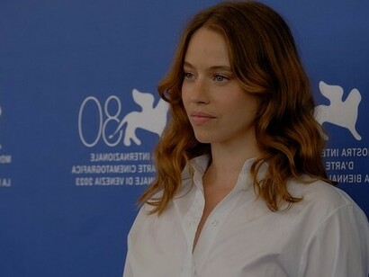 Lou de Laâge no 80° Venice Film Festival