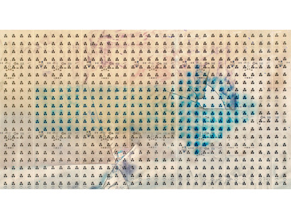 Shannon Ebner, Traffic Control Device, 2014, Archival pigment print, 127 x 240 cm, 50 x 94 1/2 in, Edition of 5