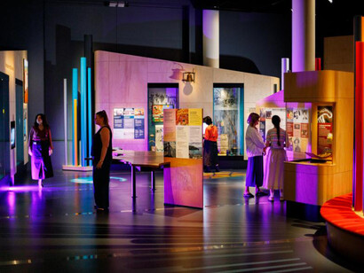 Ngalang koort boodja wirn, exhibition view. Courtesy of Western Australian Museum