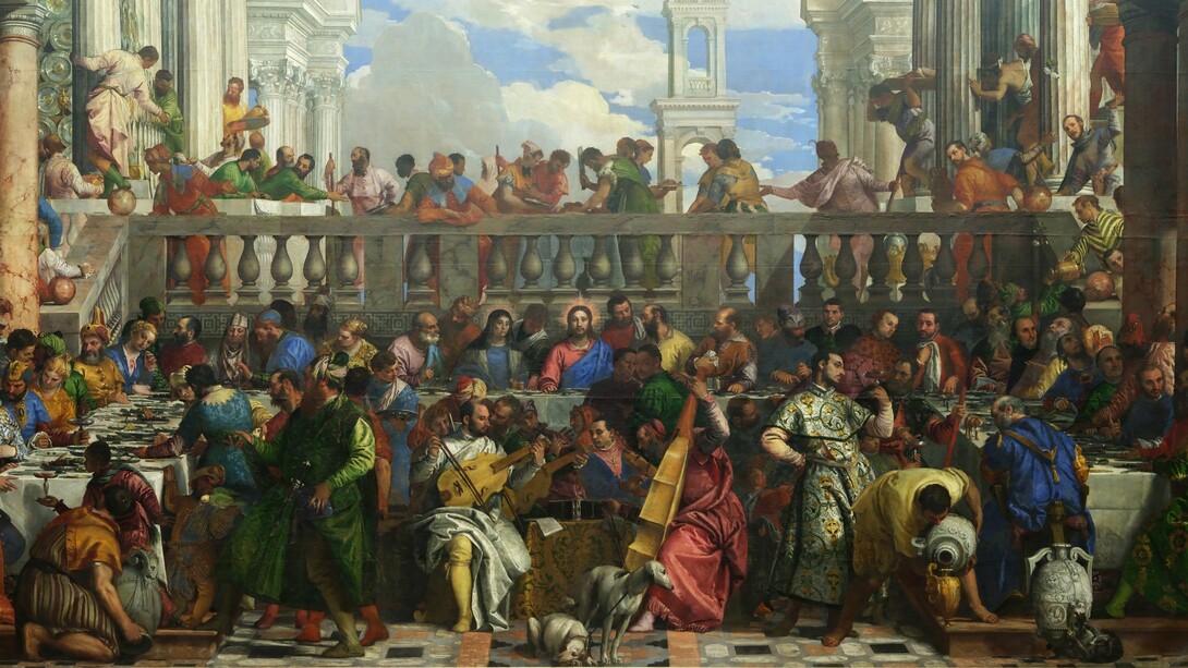 Paolo Caliari, detto il Veronese, "Nozze di Cana", dettaglio, 1563, Louvre, Parigi, Francia