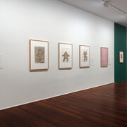 Georg Baselitz, Baselitz manifeste, ausstellungsansicht. Mit freundlicher genehmigung des Museums der Moderne