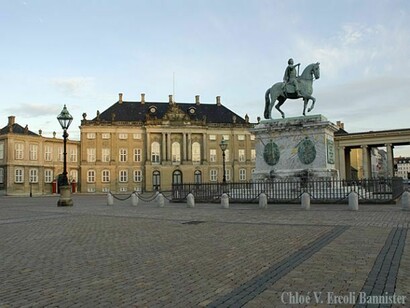 Copenhage. Amalienborg Palace Square