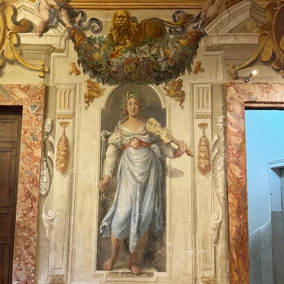 Italia, Frascati, Villa Sora, Salone delle Muse, particolare del Registro inferiore, ph. Anastasia Maria Luciani
