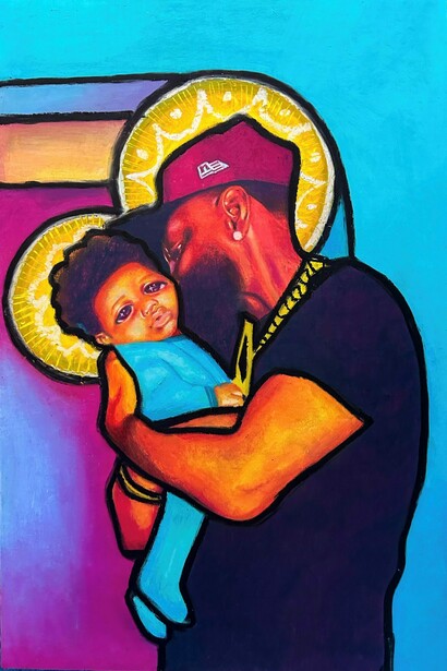 Alek Shabazz, Forever grateful, 2024. Courtesy of the Columbus Museum of Art
