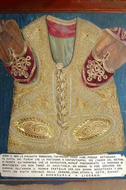 Montenero, Il Santuario della Madonna di Montenero, Ex voto