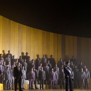 Lohengrin, vista della performance. Cortesia di Teatro La Fenice