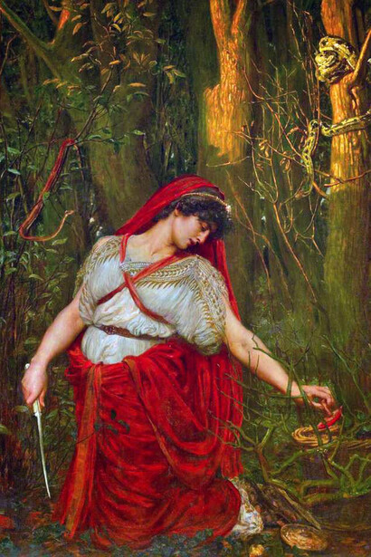 Valentine Cameron Prinsep, Medea the Sorceress