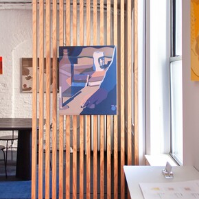 Exhibition View, Adrian Kay Wong, Upon a Golden Mountain, 2024. Courtesy of Uprise Art