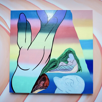 Mermaids in the Basement. Courtesy of Castor Gallery