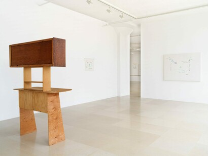 Gedi Sibony, The invisible point, exhibition view. Courtesy of Greene Naftali