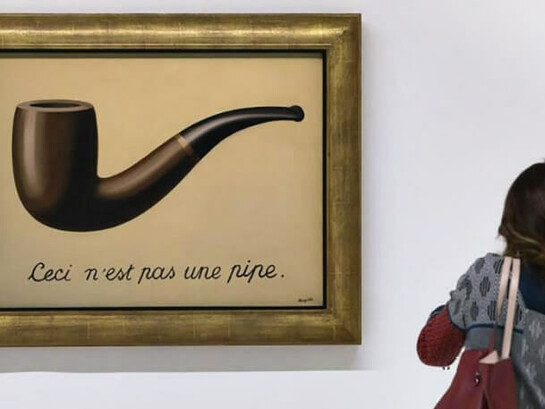 The Treachery of Images by Rene Magritte