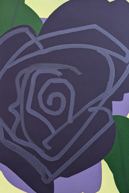 Mel Davis, Rose, 2024. Courtesy of Emerson Dorsch Gallery