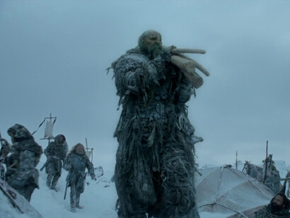 Gigante en la serie de televisión "Juego de Tronos"