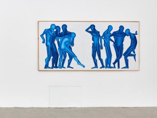 Mátyás Fusz, The human body, for machines, exhibition view. Courtesy of Kisterem Gallery