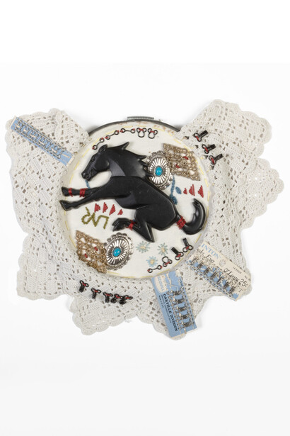 Hattie Lee Mendoza, Bronco legacies, 2022. Courtesy of Gerald Peters Contemporary