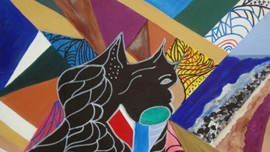 Lillie Simpson, Epiphany, Acrylic & Oil on Canvas, 20" x 16" x 1.5"