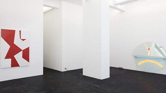 Negotiating Geometry. Courtesy of Häusler Contemporary