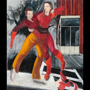 Foreign Powers. Painting from Leipzig. Courtesy of Museum Franz Gertsch