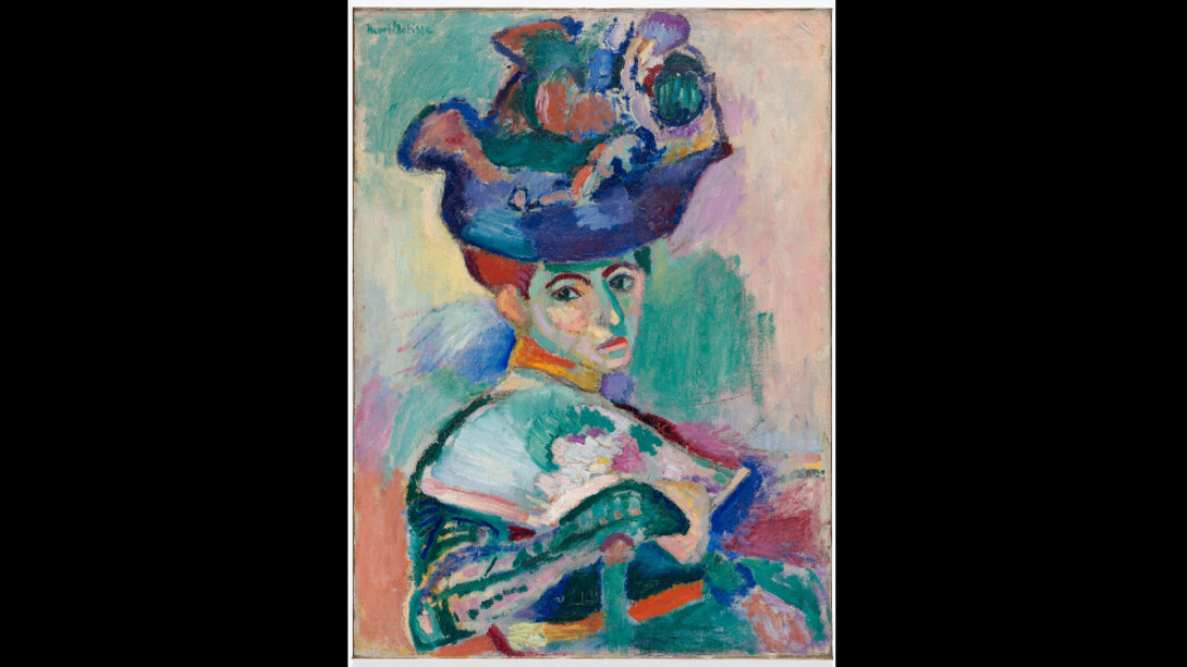 
Henri Matisse
Femme au chapeau (Woman with a Hat)
1905