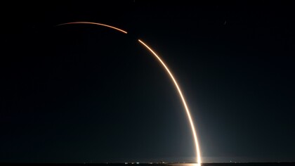 A Falcon 9 rocket can launch 60 Starlink satellites at a time