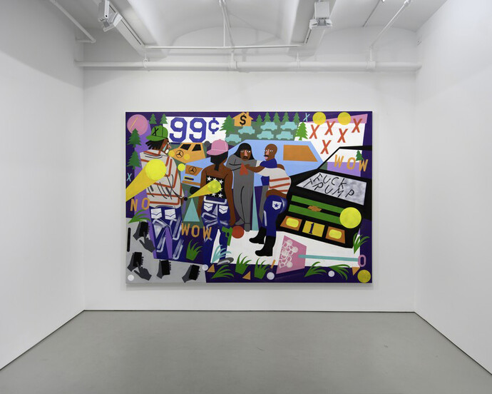 Nina Chanel Abney. Courtesy of Jack Shainman Gallery