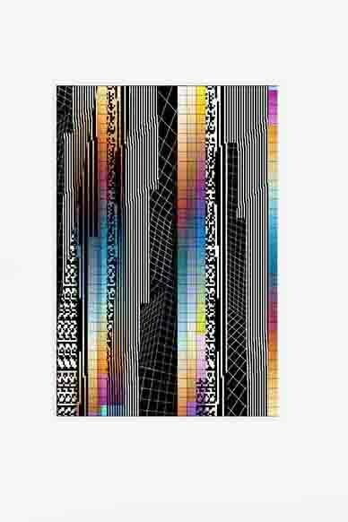 Distance, Vitesse, Temps, Formule. Courtesy of Magda Danysz Gallery