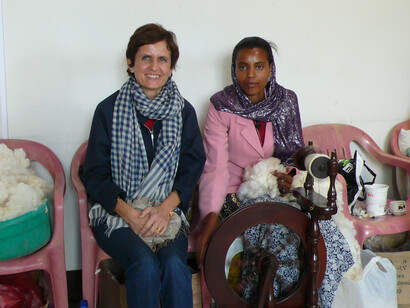 Marina Spadafora in Etiopia