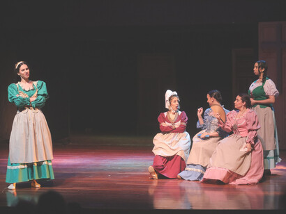 Día del estreno de 'El villano en su rincón' en la Asociación Humboldt en Caracas, Venezuela (Foto de Bernardo Suárez)