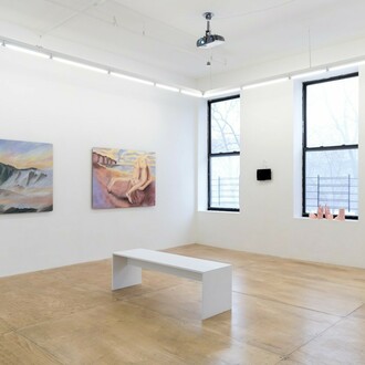 Beatrice Marchi, Summer in the North with Loredana, Exhibition view. Courtesy of Hester

