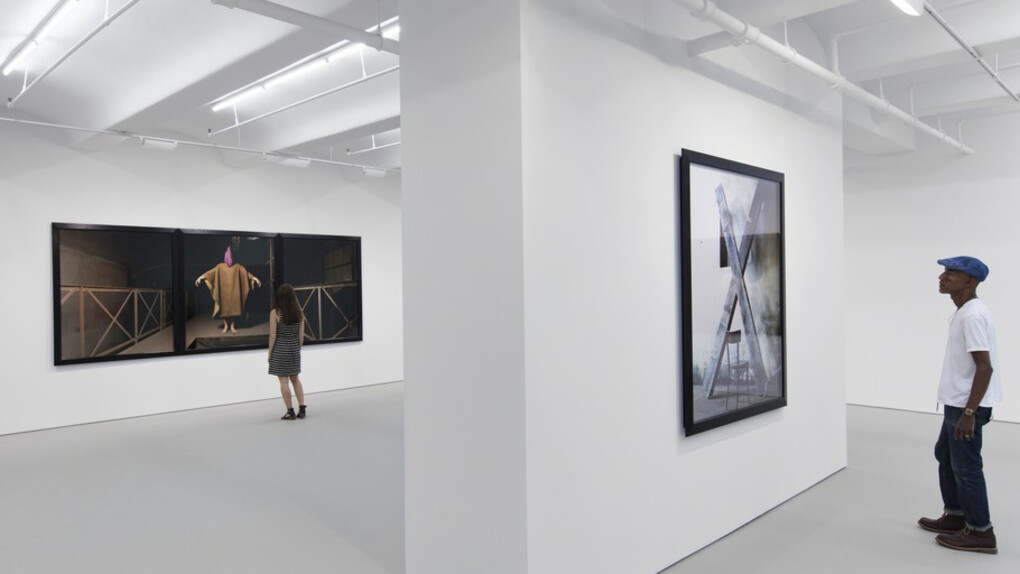 Andres Serrano, Exhibition view. Courtesy of Jack Shainman Gallery