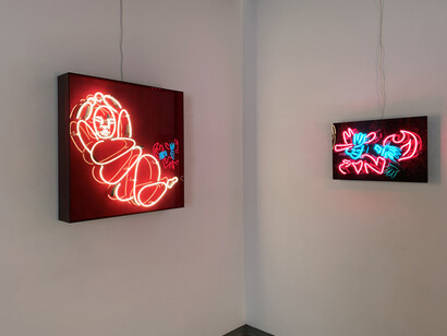 Collaborations with Queer Voice. Courtesy of Heller Gallery