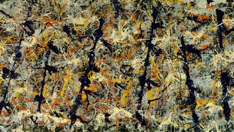 Jackson Pollock, Blue poles (1952) 
