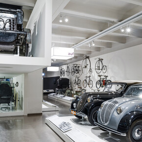 Mobilität, ausstellungsansicht. Mit freundlicher genehmigung des Technischen Museums Wien