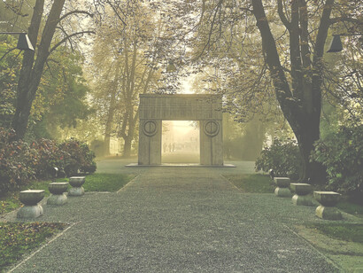 Constantin Brancusi, Kissing Gate, ph. Ionel Scaunasu