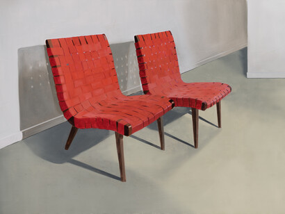 Gabe Fernandez, Two risoms. Courtesy of Patricia Rovzar Gallery