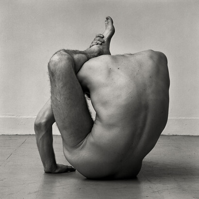 Peter Hujar, Gary Schneider contortion (II), 1979. Mit freundlicher genehmigung der Bundeskunsthalle