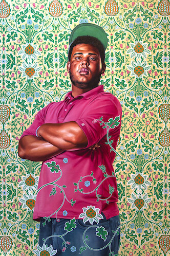 Kehinde Wiley. Courtesy of Galerie Daniel Templon