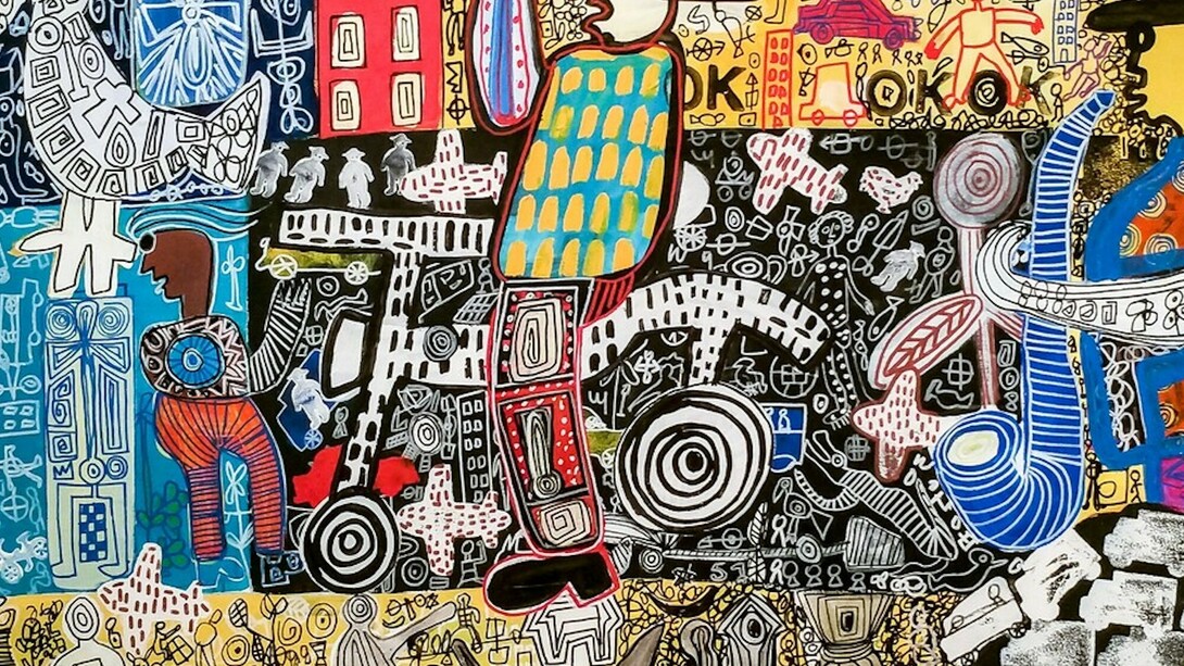 Saadio, 100% Afric, 2016. Courtesy of Out of Africa Gallery
