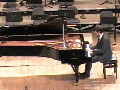 Stefano Guarascio al pianoforte