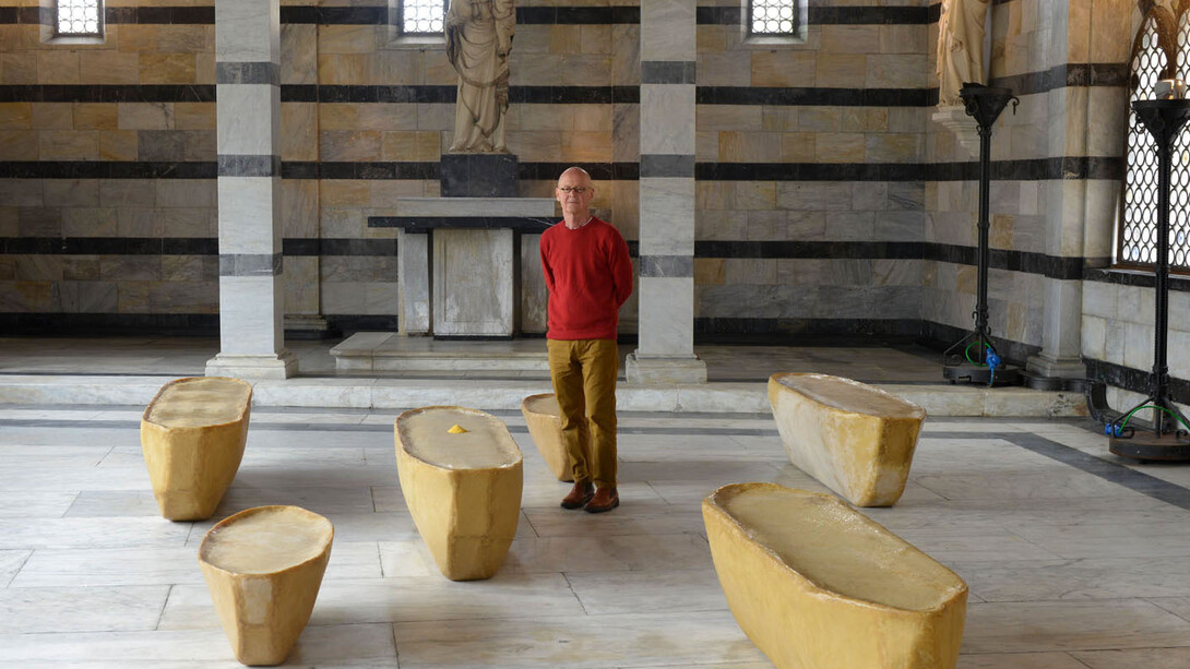 Wolfgang Laib, Somewhere else presso Chiesa della Spina. Foto di Nicola Gronchi