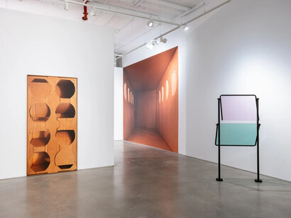 Lucia Koch, People and natural numbers, exhibition view. Courtesy of Nara Roesler 